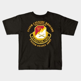 316th Cavalry Brigade - DUI Kids T-Shirt